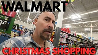 CHRISTMAS SHOPPING AT AN ALABAMA WALMART - SHELVES PACKED SHOPPERS NOT SPENDING - SILVER SOARS