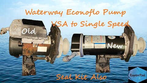 Wateryway Econo VSA to Single Speed & Seal Kit