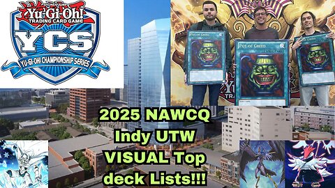 2025 NAWCQ NATS UTW VISUAL top 8 deck lists