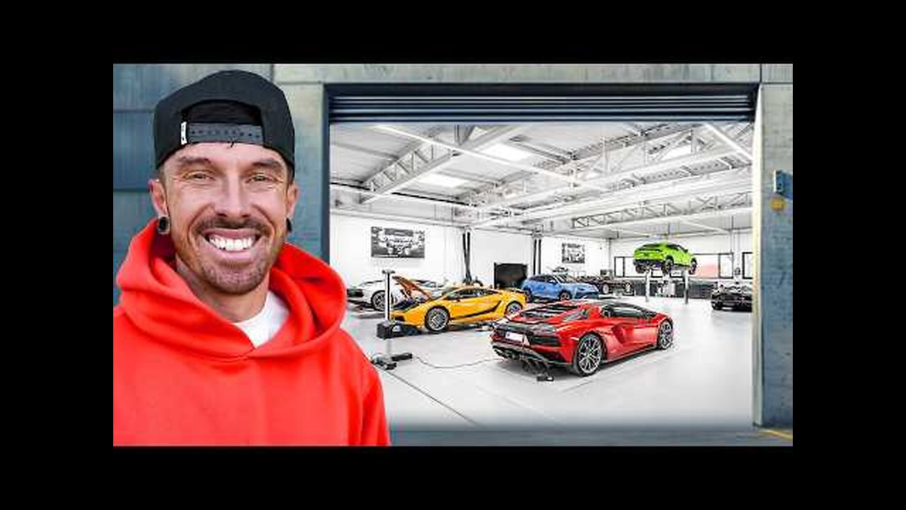 I BUILT MY DREAM SUPERCAR WORKSHOP
