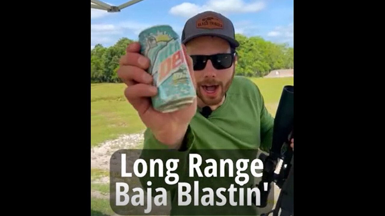 Beginner Nails Mountain Dew Can @ 615 Yards!