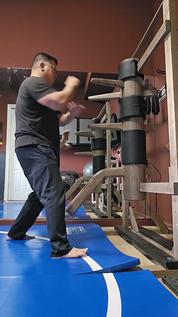 WTD Wooden Dummy Combination 6