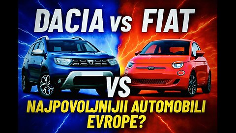 Dacia vs. Fiat • Najpovoljniji automobili Evrope? | DobarDIL Live 💶🚗