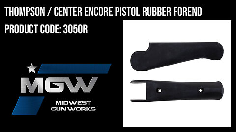 Thompson / Center Encore Pistol Rubber Forend - 3050R