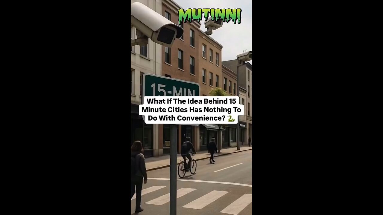 THE REAL REASON BEHIND THE WEF PLANNED “15 MINUTE CITIES”