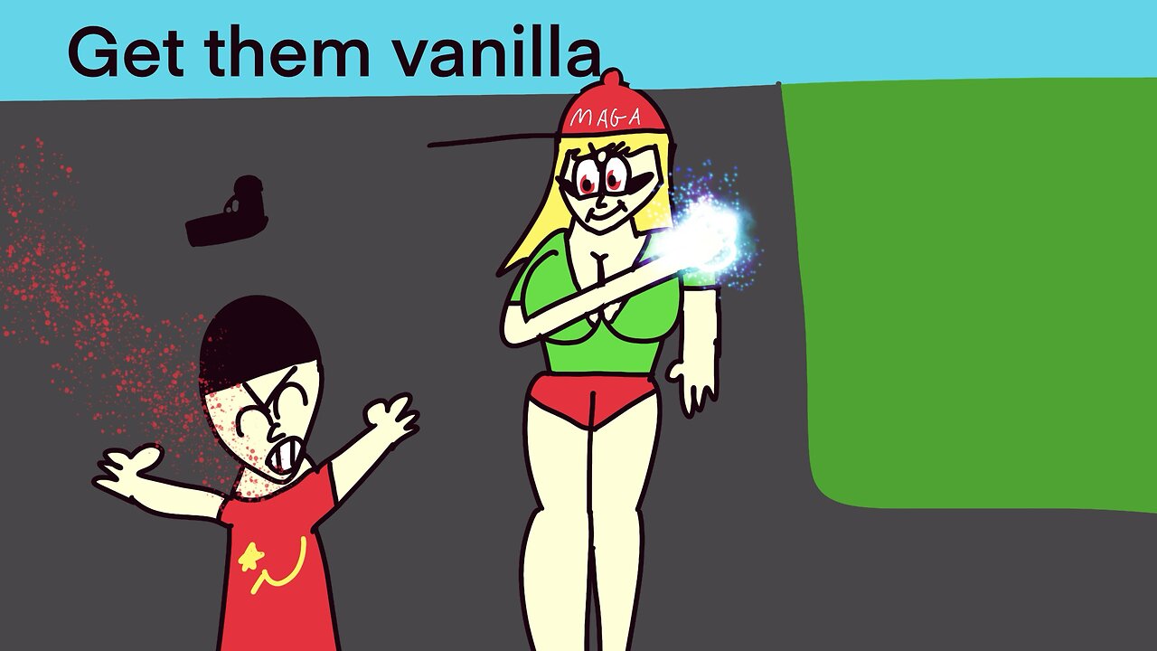 Vanilla beats up Marxist millennials