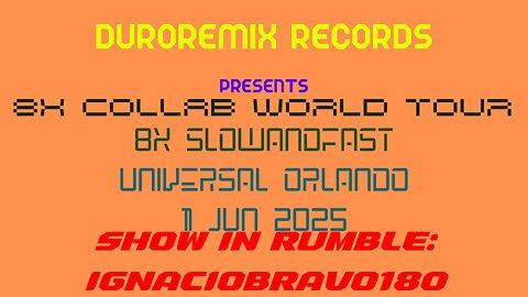 8x slowandfast at Universal Orlando — 11 Jun 2025
