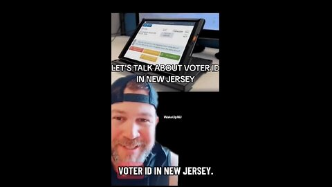 Let's talk about Voter ID New Jersey