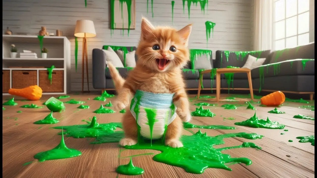 🌟🐱 Dad Cat & Kitten: EPIC Adventures!