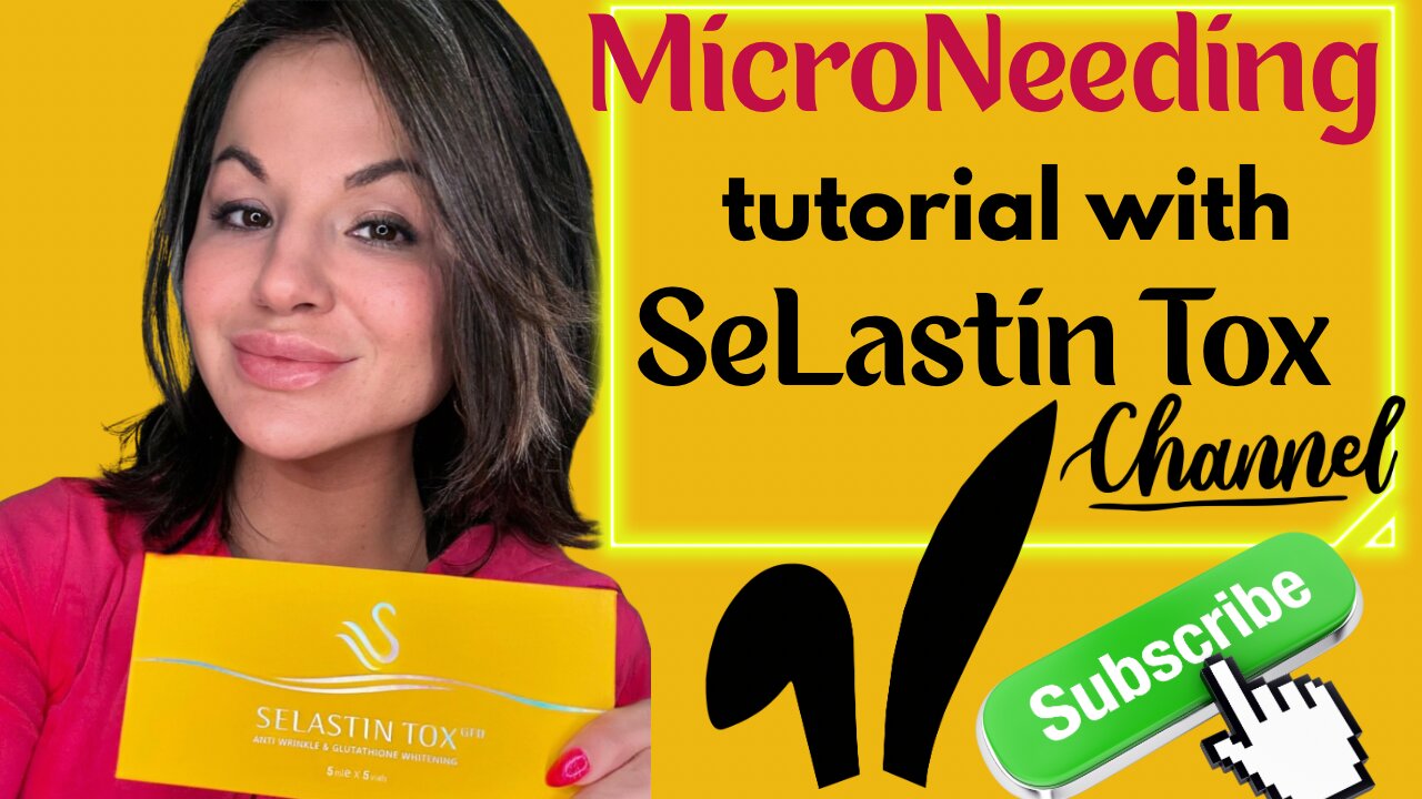✨DIY Selastin Tox GF11 Microneedling Tutorial Promotion code: BeautyBunny saves 💸💸