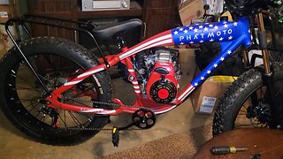 PHATMOTO motorized bicycle.
