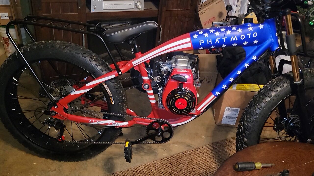 PHATMOTO motorized bicycle.