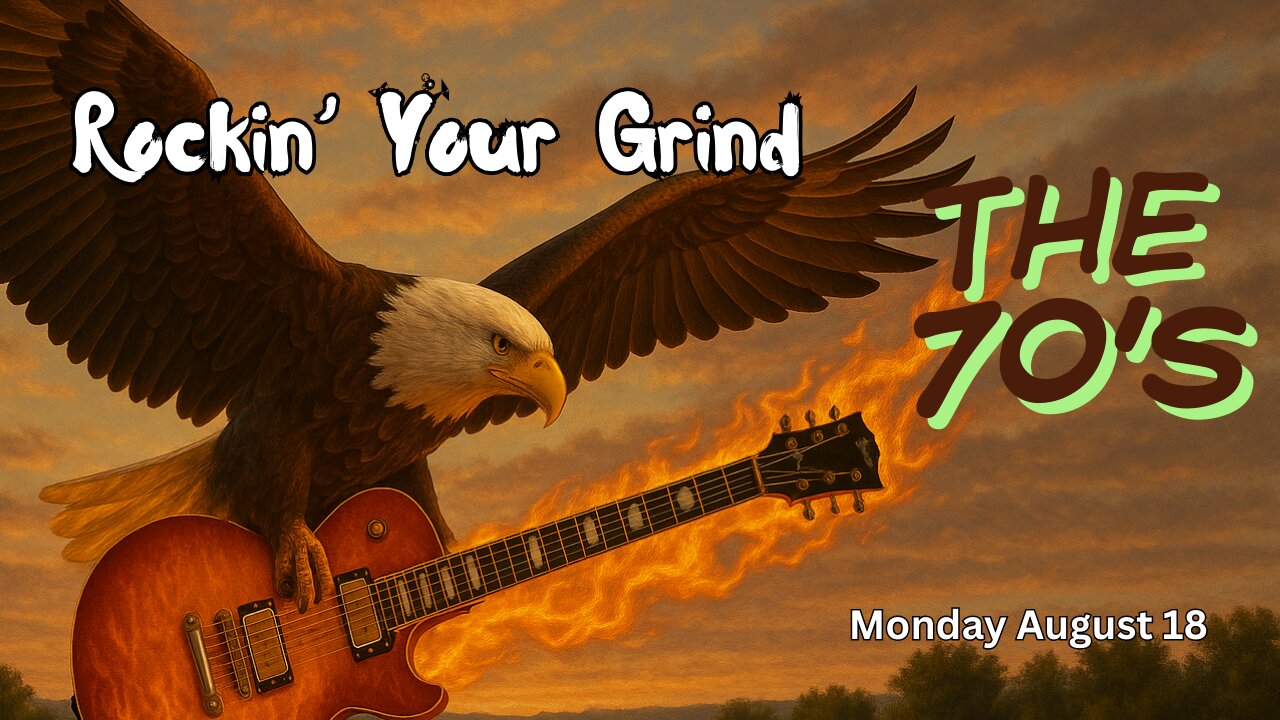 Rockin’ Your Grind 🎸 Greatest 70s Rock Hits | Classic Rock Anthems of the 1970s