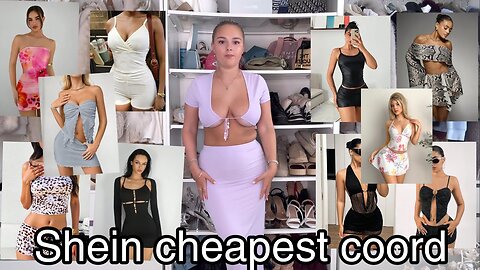 Brooke's Cheapest Shein Co-ordinated ¦ Try On Haul 5 July 4K HD