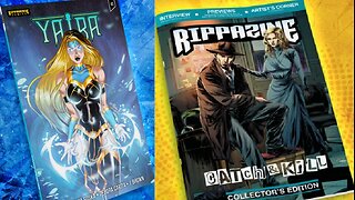 BRIBEstream: YAIRA #3 and RIPPAZINE #4! Fan Expo Dallas Report! (LIVE)
