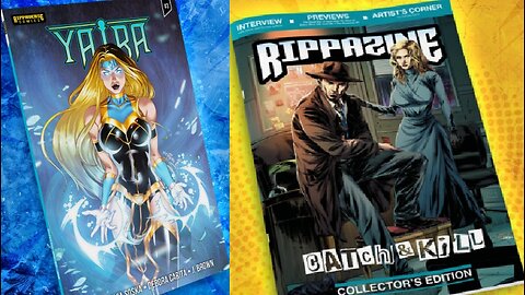 BRIBEstream: YAIRA #3 and RIPPAZINE #4! Fan Expo Dallas Report! (LIVE)
