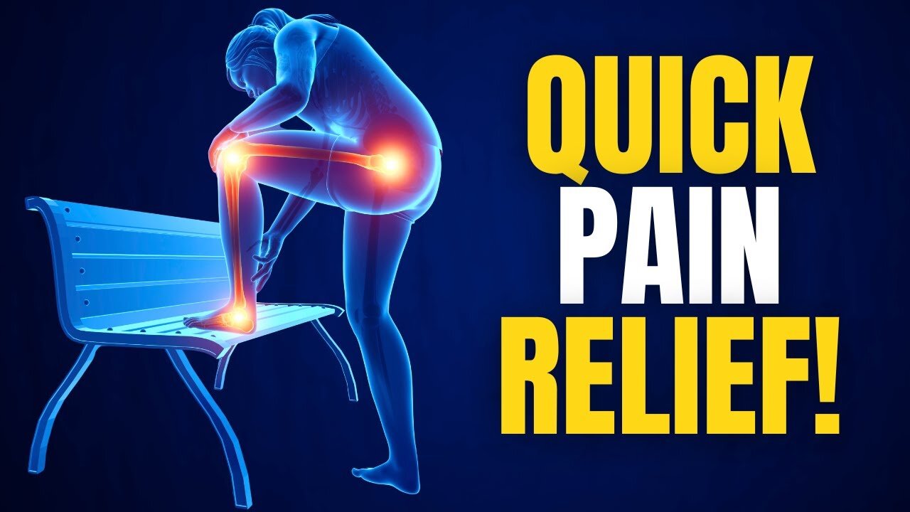 Seniors, Single Best 30 Sec. Exercise for Hip, Knee & Ankle Pain