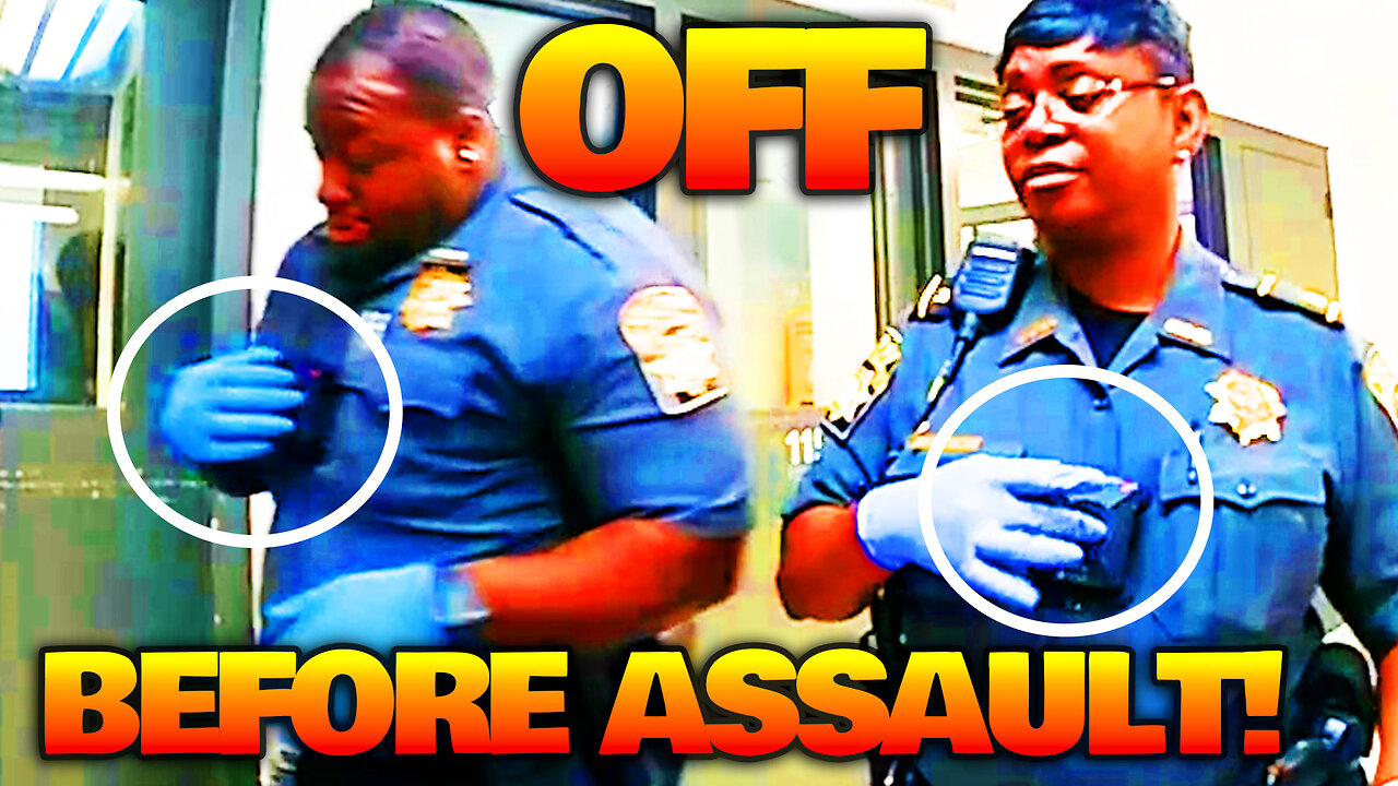 Cops thought they turned their body cams off to assault a handcuffed female Fulton County Jail Ga