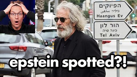 Photos Leak of Jeffrey Epstein ALIVE in Israel!?