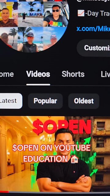 $OPEN ON YOUTUBE 🏠