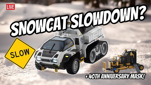 Funding Freeze: GI Joe Snow Cat Stumbles & New MASK 40th MDU Launch