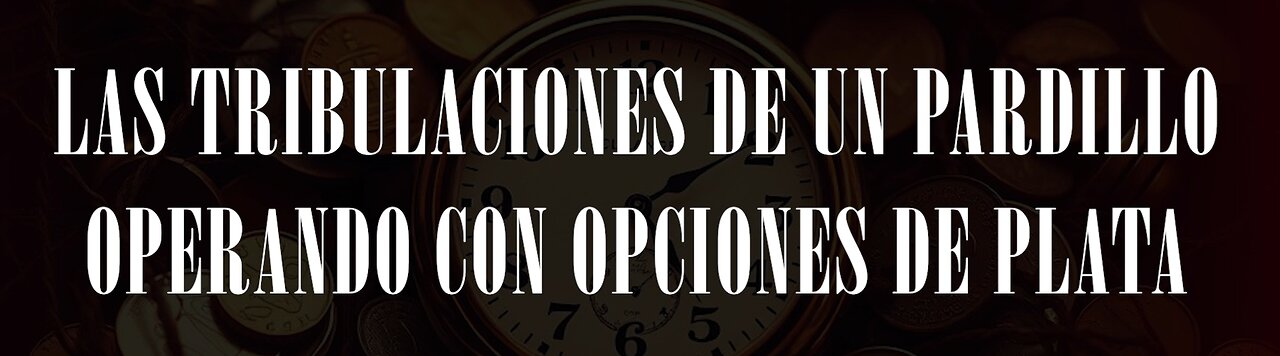 LAS TRIBULACIONES DE UN PARDILLO OPERANDO CON OPCIONES DE PLATA