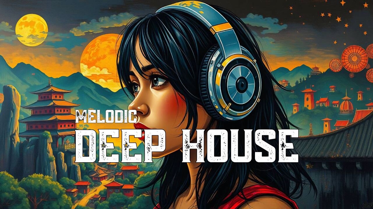 🌠 Neon Nights: Melodic Deep House Music for Work, Study and Sleep