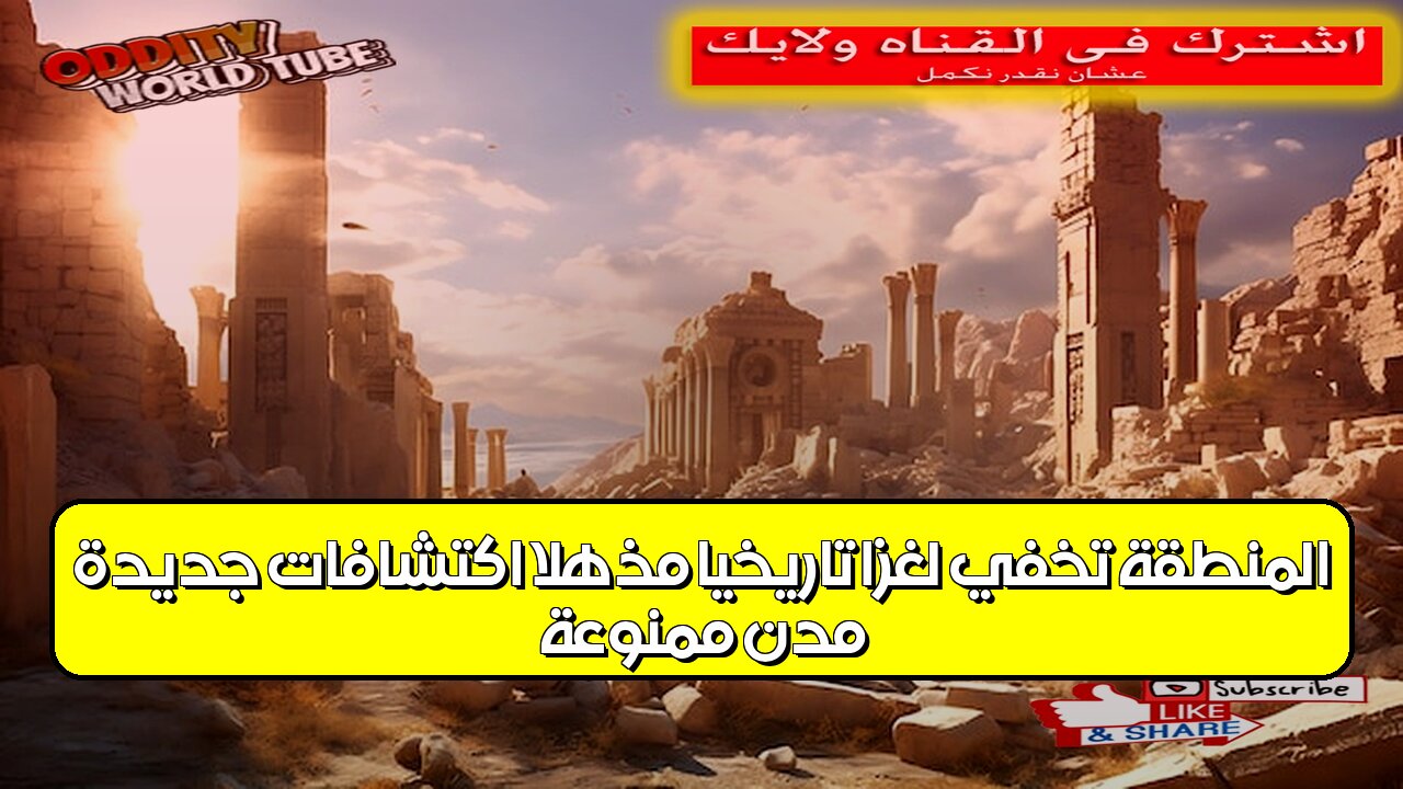 "مدن ممنوعة: المنطقة تخفي لغزًا تاريخيًا مُذهلاً؟ اكتشافات جديدة! #تاريخ #غموض #حضارات"