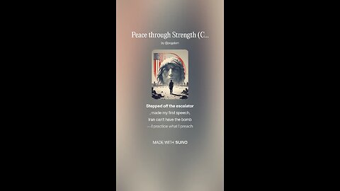 Peace Through Strength (Checkmate on Terror)