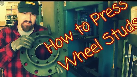 Pressing Wheel Studs