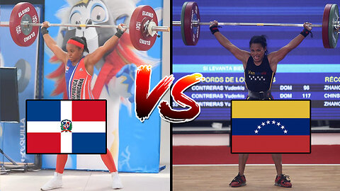 Génesis Rodríguez 🇻🇪 vs Carolanni Reyes 🇩🇴 en Arranque por el oro🥇 |Juegos Centroamericanos 2018|