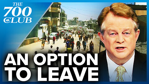 Giving Gaza Citizens an Escape Route! Israel And The U.S. Work On A Plan | The 700 Club