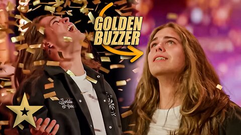 Judges’ Jaws DROPPED and Hearts EXPLODED — The Golden Buzzer Moment That Took AGT 2025 by STORM!