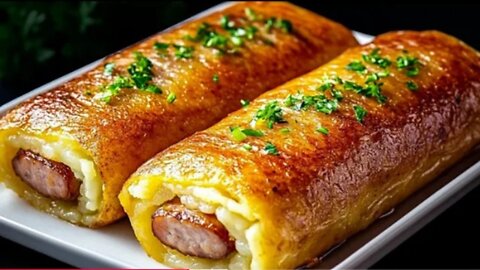 Do you have potatoes & some sausages? This dish will impress everyone instantly! 🥰😍🔥