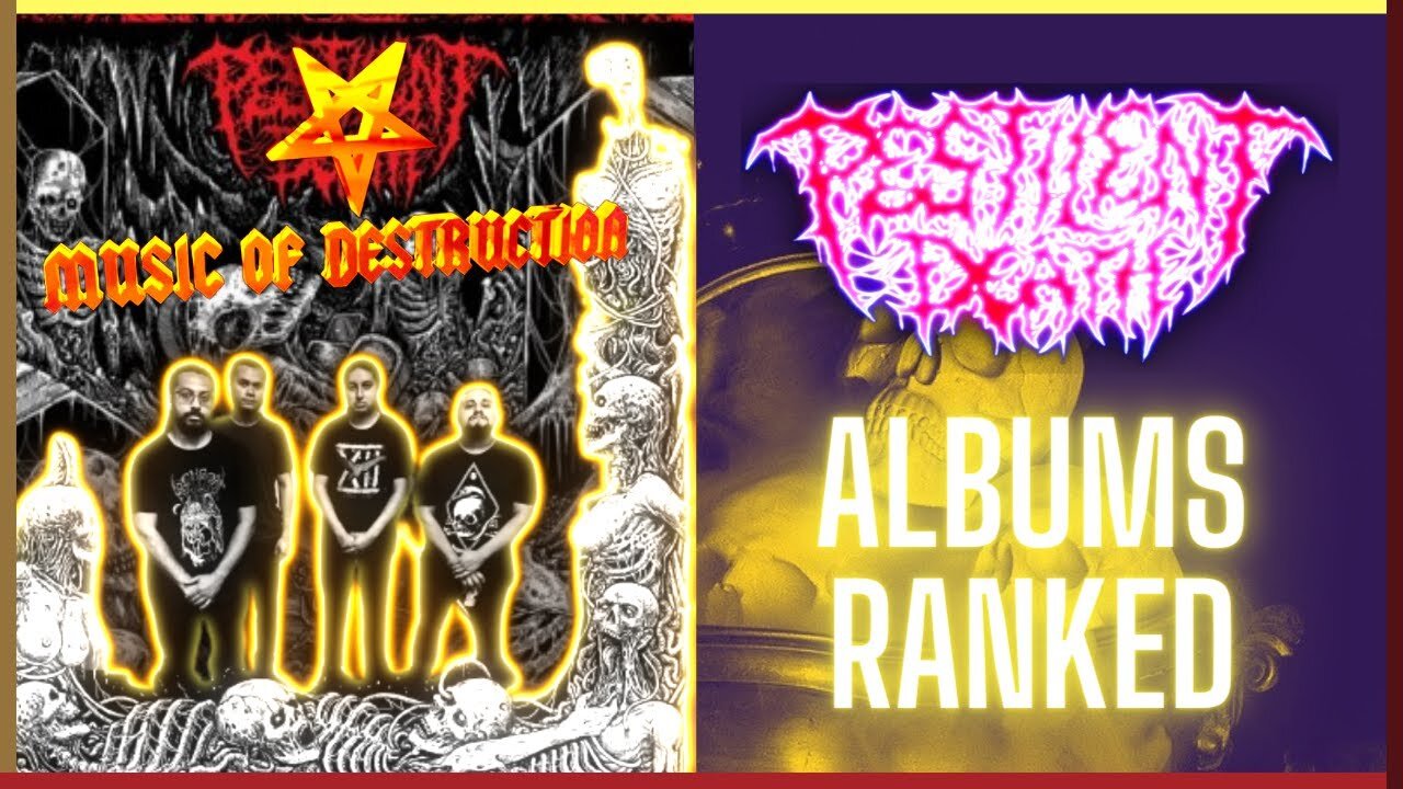 ☠Pestilent Death Albums Ranked☠