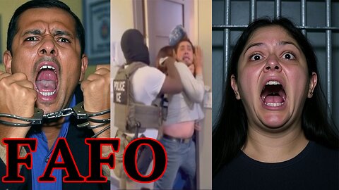 Medical Workers FIND OUT after ATTACKING ICE Agent arresting an ILLEGAL! FAFO!