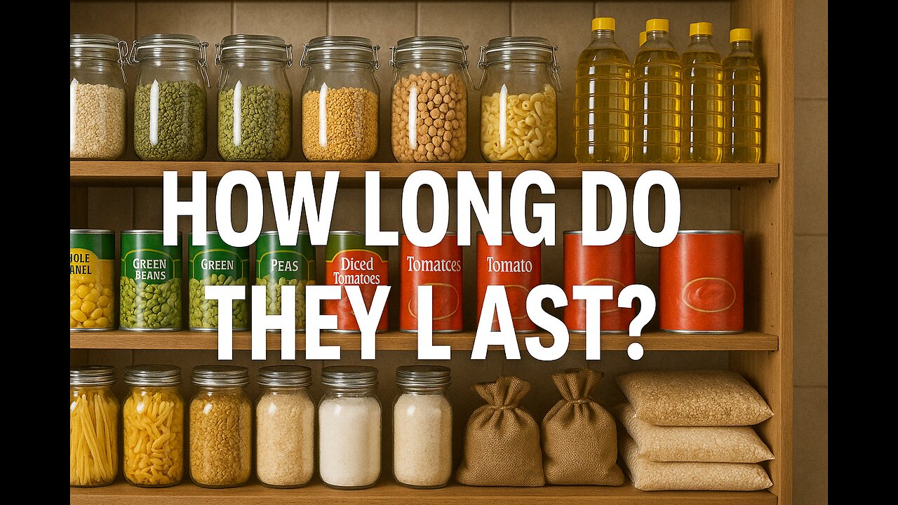 How Long Do Your Prepper Pantry Foods Last?