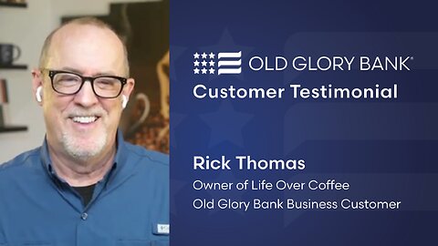 Customer Testimonial: Rick Thomas