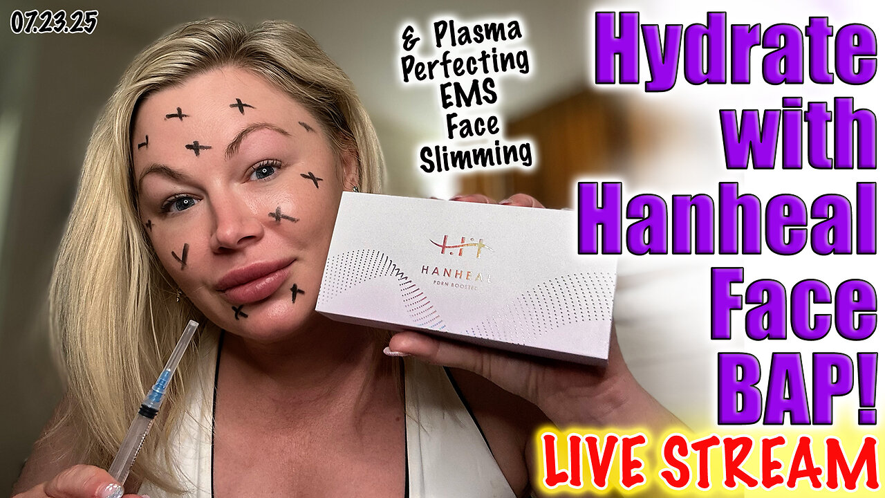 Live Hydrate with Hanheal PDRN Face BAP & Plasma Perfecting EMS! Code Jessica10 Saves