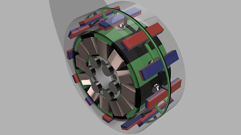 Ball Bearing Brushed DC Motor v2