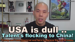 Foreign talent are avoiding USA, flocking to China 😇