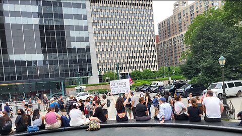 Ice Protest New York City Manhattan America USA LA Los Angeles California