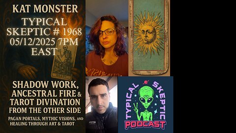 🎙 TSP #1968 – Kat Monster: Ancestral Fire, Pagan Portals, and and Art from the Shadow Realm