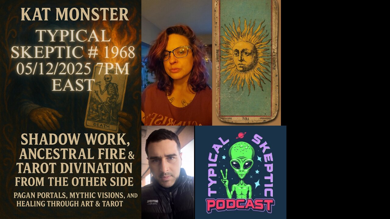 🎙 TSP #1968 – Kat Monster: Ancestral Fire, Pagan Portals, and and Art from the Shadow Realm