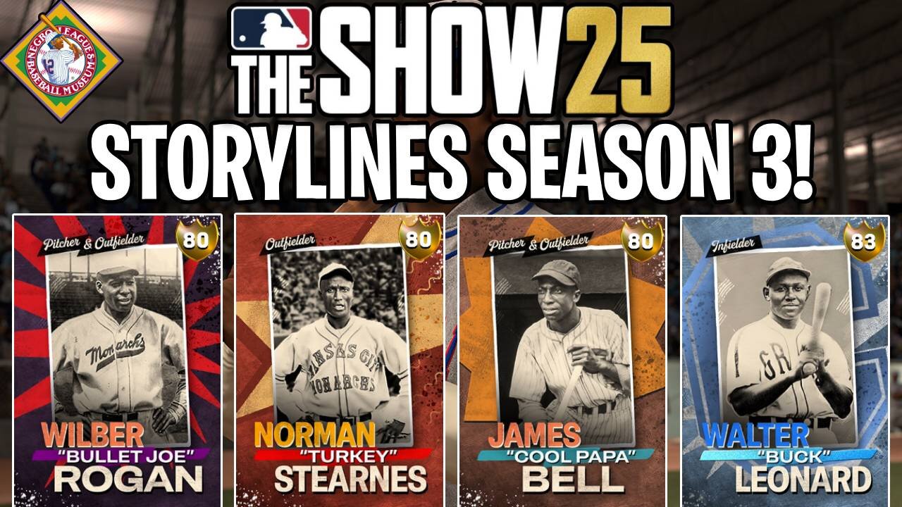 3 NEW Legends In Storylines Season 3 Are Amazing Players In MLB The Show 25!