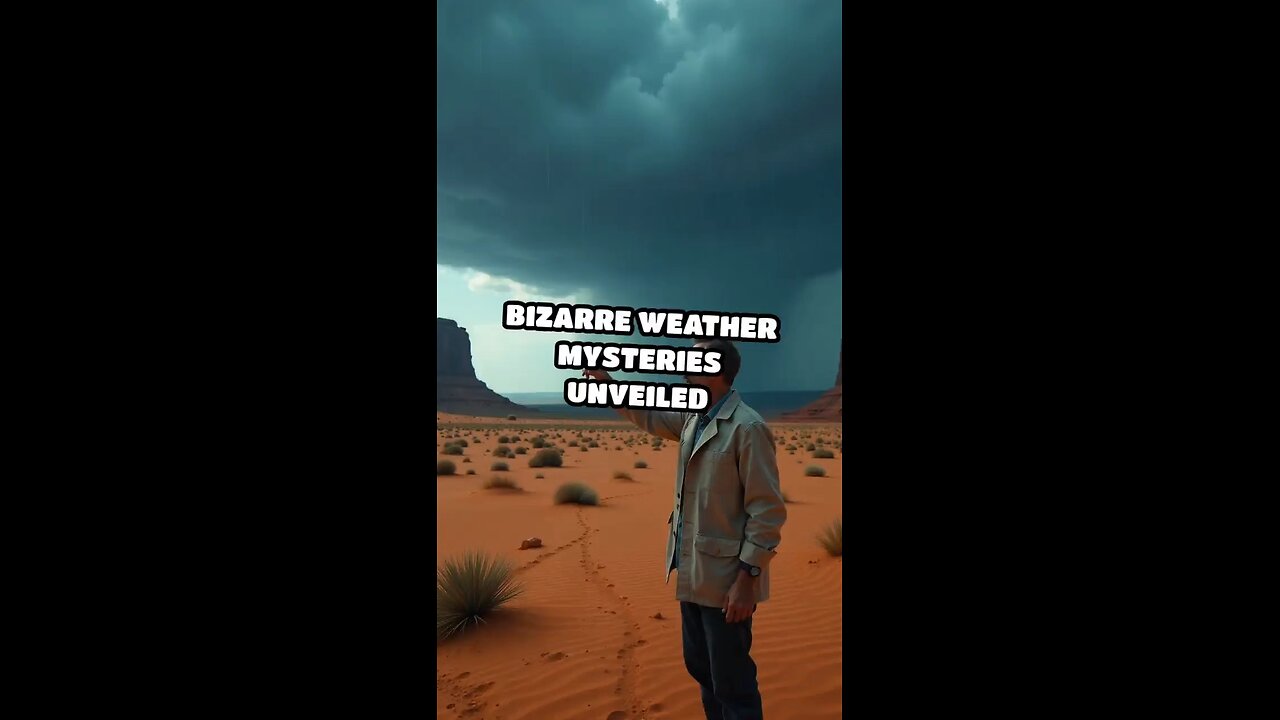 Bizarre Weather Mysteries Unveiled