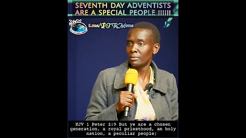 SEVENTH DAY ADVENTISTS ARE A SPECIAL PEOPLE !!!!!!