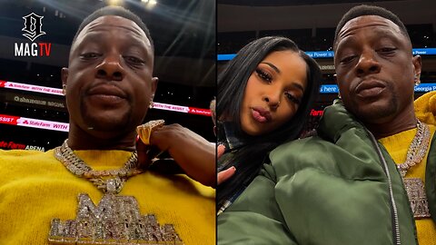 "I'm A Yellow Banana" Boosie Finds Out Hawks Trae Young Is Traded While Sitting Courtside! 🍌