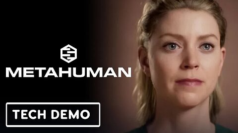MetaHuman - Real-Time Facial Model Animation Demo _ State of Unreal 2023