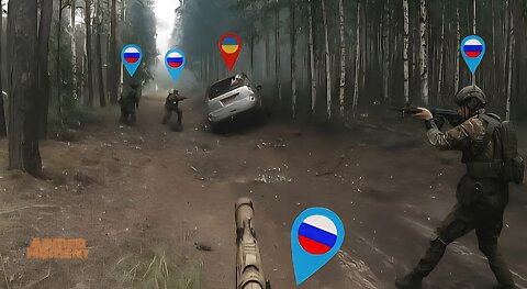 🔥 Shocking Ambush! Russian Special Forces Decimate Ukrainian Convoy